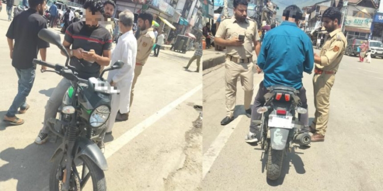 Enforcement drive: Over Rs 1.44 lakh fine realized, 120 vehicles challaned at Bandipora
