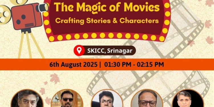 Captivating Conversation on ‘The Magic of Movies’ Marks 5th Day of Chinar Book Festival