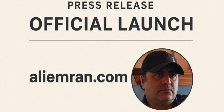 Ali Emran Launches Official Website — A Digital Gateway into the Vision of Kashmir’s Renowned Filmmaker