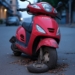 The Blood-Red TVS Scooty Pep+ Derailed by Ego
