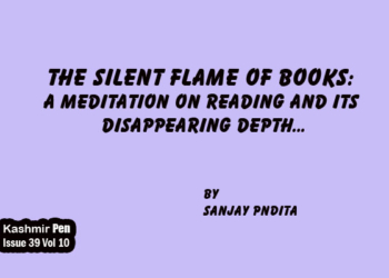 The Silent Flame of Books: A Meditation on Reading and Its Disappearing Depth…