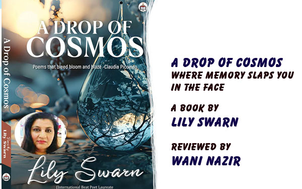 A Drop of Cosmos:Where Memory Slaps You in the Face, A Book by Lily Swarn, Reviewed by Wani Nazir