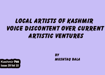 Local Artists of Kashmir.Voice Discontent Over Current Artistic Ventures