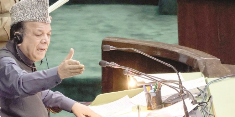 Speaker clarifies Assembly not consulted on MLA Mehraj’s PSA detention