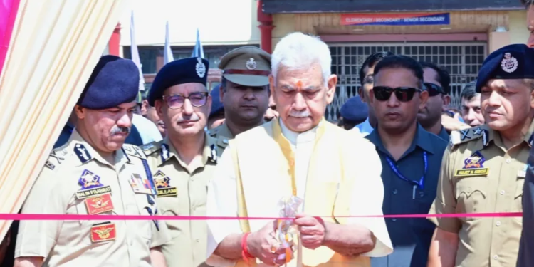LG Sinha Inaugurates Exhibition on “New Criminal Laws” in Srinagar
