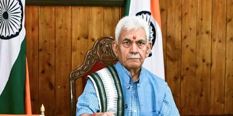 LG Sinha Virtually Inaugurates Bailey Bridge on Ramban-Gool Road 