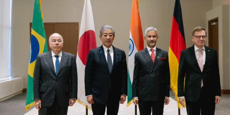 Jaishankar joins G4 counterparts at UNGA, reaffirms push for UN Security Council reforms