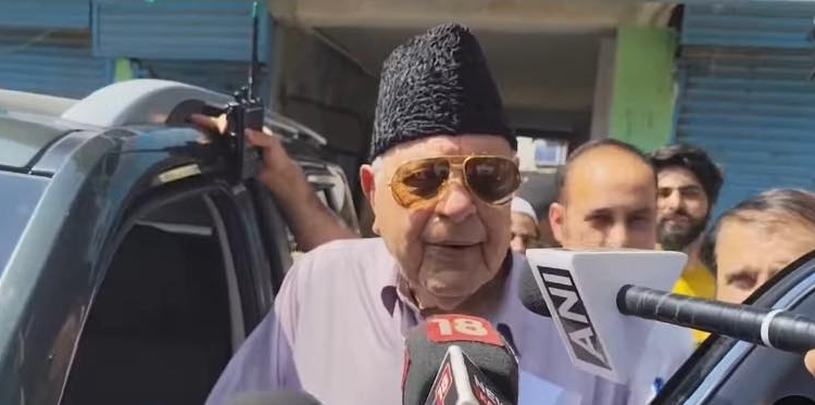 Dr. Farooq Abdullah Holds LG Responsible for Doda Situation