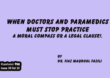 When Doctors and Paramedics Must Stop Practice.A Moral Compass or a Legal Clause!.