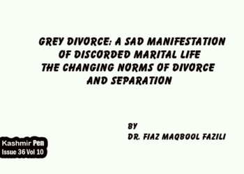 Grey Divorce: A Sad Manifestation of Discorded Marital Life.The Changing Norms of Divorce and Separation