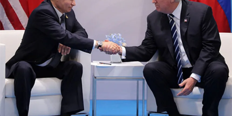 Trump says “running out fast” on patience with Putin, says US will have to “come down very strong”
