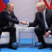 Trump says “running out fast” on patience with Putin, says US will have to “come down very strong”