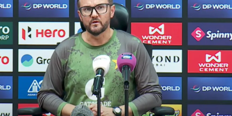 Were ready to shake hands, our opposition didn’t: Pak coach explains captain’s absence during post-match presentation