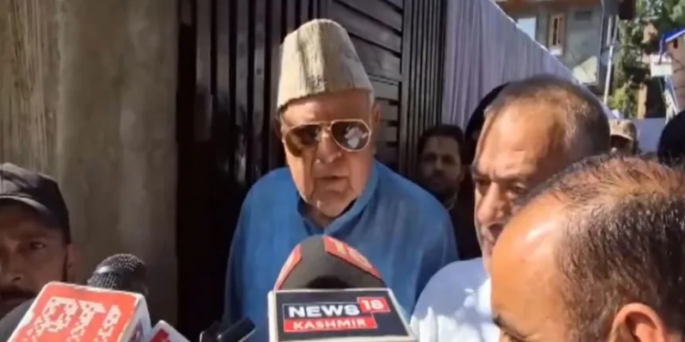 “Wrath of Allah”: Farooq Abdullah on J&K National Highway closure affecting apple crop