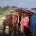 Satish Sharma inspects Tawi River embankments, assesses water level situation