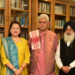 Film Actor, former MLC call on LG Sinha