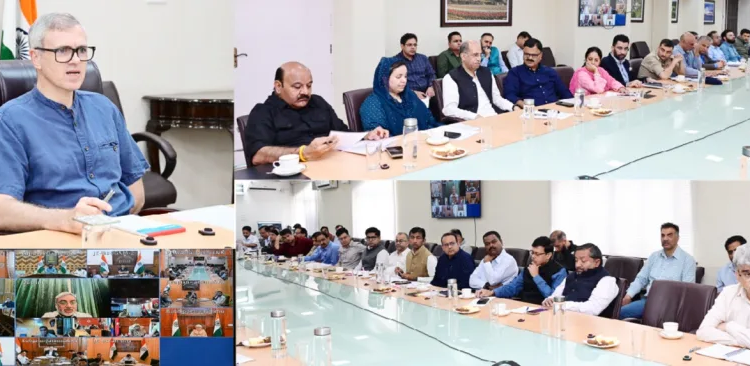 CM Omar chairs high-level meeting to review flood situation in Kashmir valley