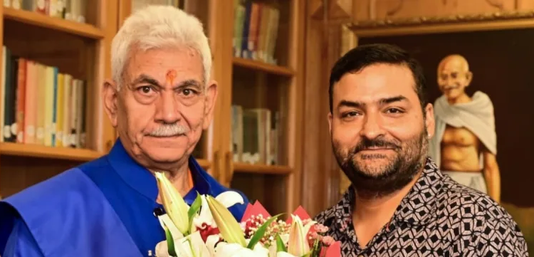 Rohit Bhat, Festival Director TIFFS Calls on LG Sinha 