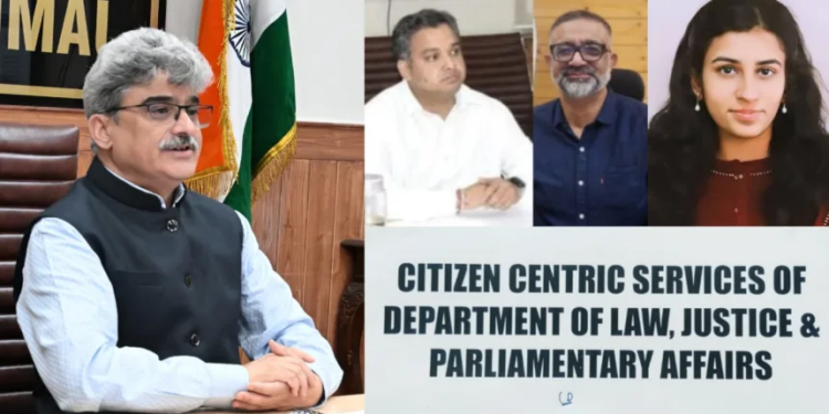 CS reviews ‘Citizen Centric Services’ of Law Department