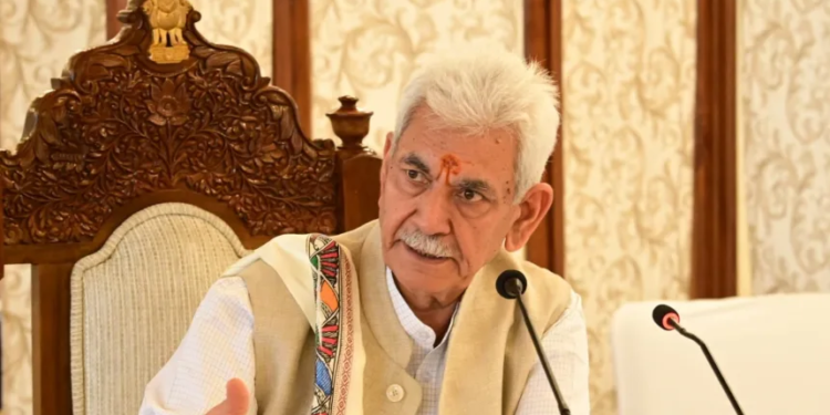 LG Manoj Sinha launches Lieutenant Governor’s Sainik Sahayta Kendra Portal