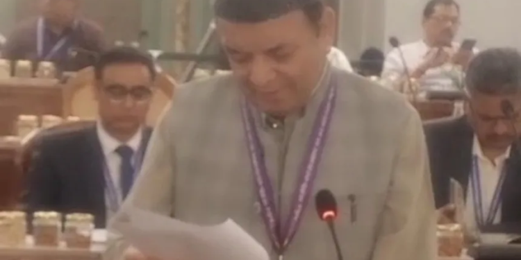 Speaker Abdul Rahim Rather attends 11th CPA India Region Conference at Bengaluru
