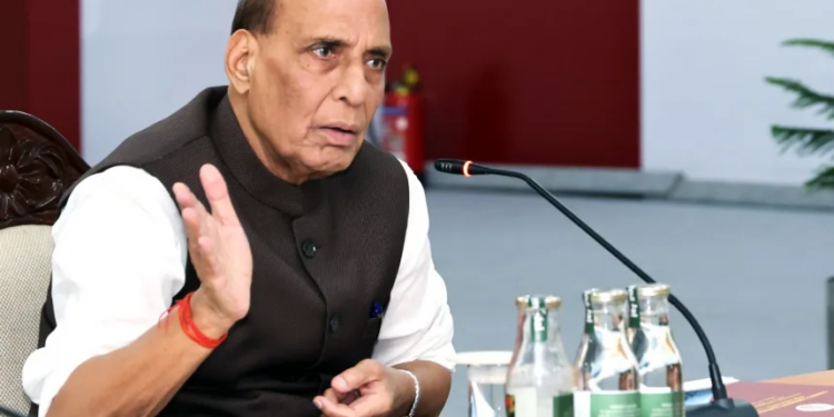 “Go beyond traditional concepts of war and be ready to deal with unconventional threats”: Rajnath Singh to Armed Forces