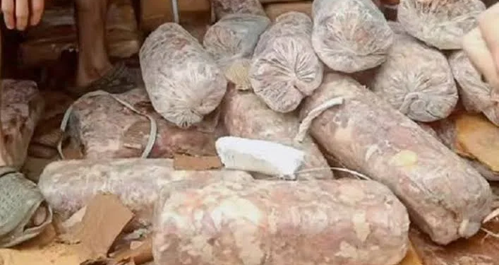 340 Kg of ‘unlabeled meat’ seized at Srinagar Airport