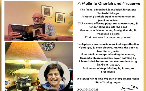 The Relic – A Review by Surinder K Tikoo
