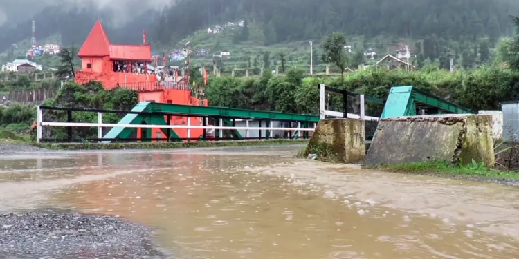 Doda witnesses heavy rainfall for last two days
