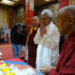 LG Sinha pays obeisance to sacred relics of Lord Buddha at Geden Sheddup Choikorling Monastery at Elista, Kalmykia, Russia