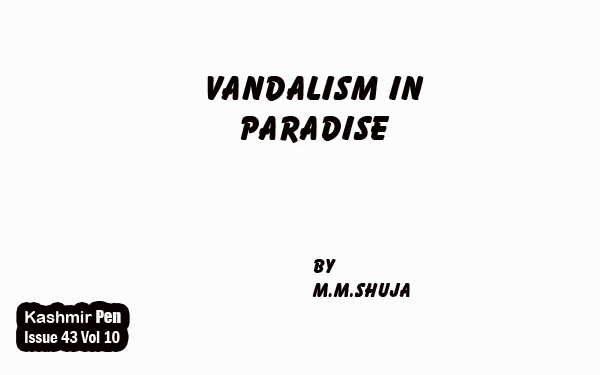 Vandalism in Paradise