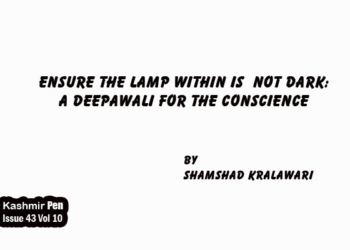 Ensure the Lamp Within Is not Dark: A Deepawali for the Conscience