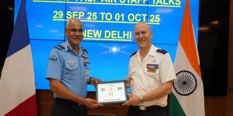 India, France hold 22nd “Air Staff Talks” to strengthen military cooperation