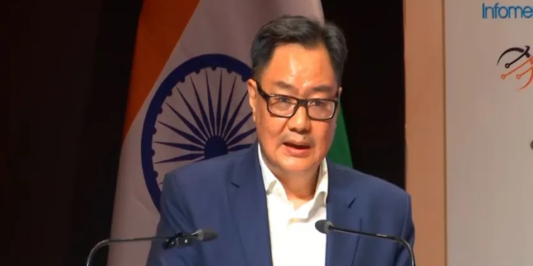 India’s democratic system best in world, don’t get dejected by Parliamentary disruptions: Kiren Rijiju