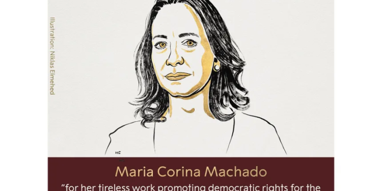 Maria Corina Machado wins Nobel Peace Prize 2025