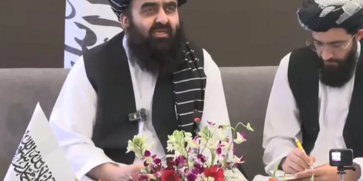 Afghan Foreign Minister says “technical error” on excluding women to earlier press conference