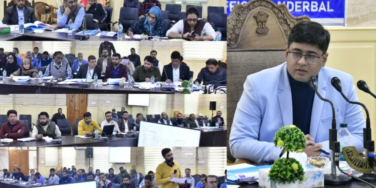 DDC Ganderbal chairs DLRC/DCC meeting for quarter ending June-2025