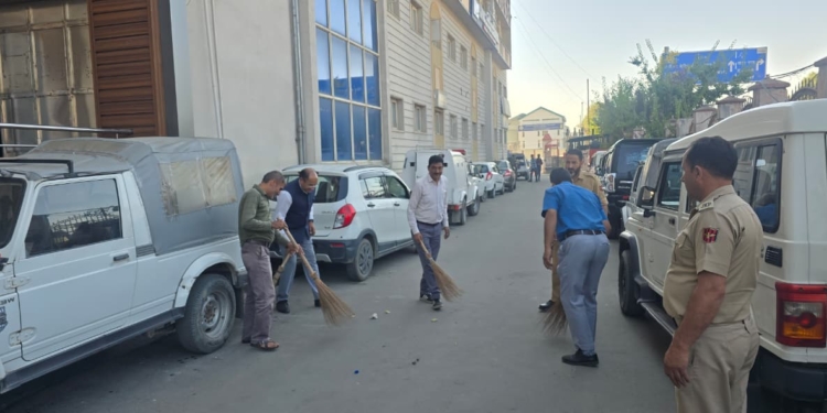 All Officers & Officials of CBK Participate in Safai Abhiyaan As Part of Swachhta Drive Under ‘Sewa Parv”