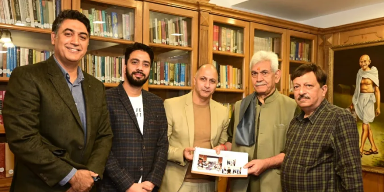 Delegation of PEMA Foundation Calls on LG Sinha