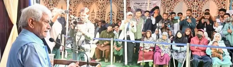 “Era of terror sympathizers over, those who benefited from violence to face law”: LG Sinha