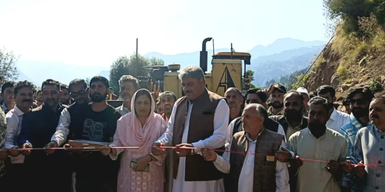 MLA Banihal Sajjad Shaheen Commences Macadamization of Ashmar–Krara Road in Sangaldan