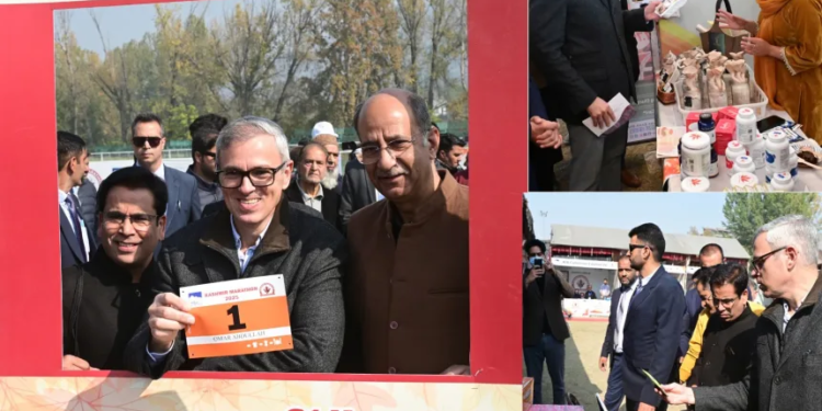 CM Omar Abdullah unveils Kashmir Marathon Exposition at Polo View