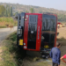 Fire Tender overturns in Khan Sahab, Budgam; Four Firefighters injured