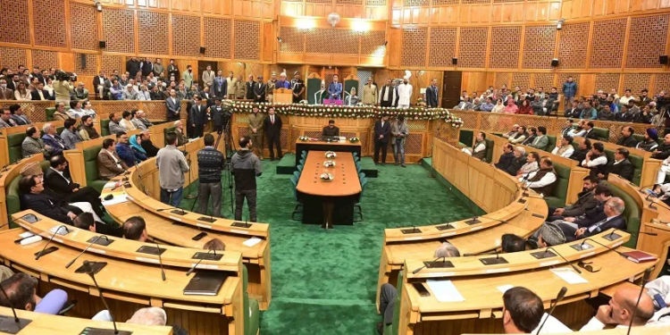 50 MLAs cast votes in J&K Rajya Sabha elections