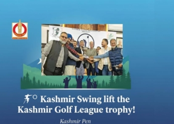 Swing Legends clinch Kashmir Golf League title After a closely contested finish, Kashmir Swing emerged as champions, securing victory