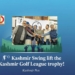 Swing Legends clinch Kashmir Golf League title After a closely contested finish, Kashmir Swing emerged as champions, securing victory