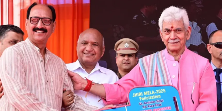 “Together We Can Build a Strong, Prosperous & Self-Reliant J&K”: LG Sinha at Jhiri Mela