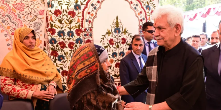 I will personally ensure that every poor affected family has a roof over their heads: LG Sinha