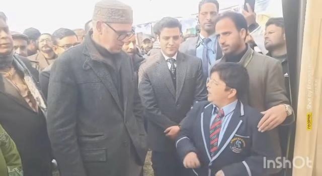 Nubaiz Nisar Showcases Robotics Innovation, Felicitated by CM Umar Abdullah