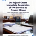 DM Rajouri Orders Immediate Suspension of VPN Services to Prevent Misuse